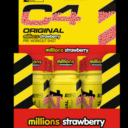 Nutrabolt UK - C4 Original Pre Workout Shot - Millions Strawberry - 12x60ml