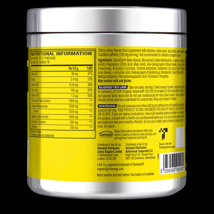 Nutrabolt UK - C4 Original Pre Workout 60sv - Frozen Bombsicle - 414g