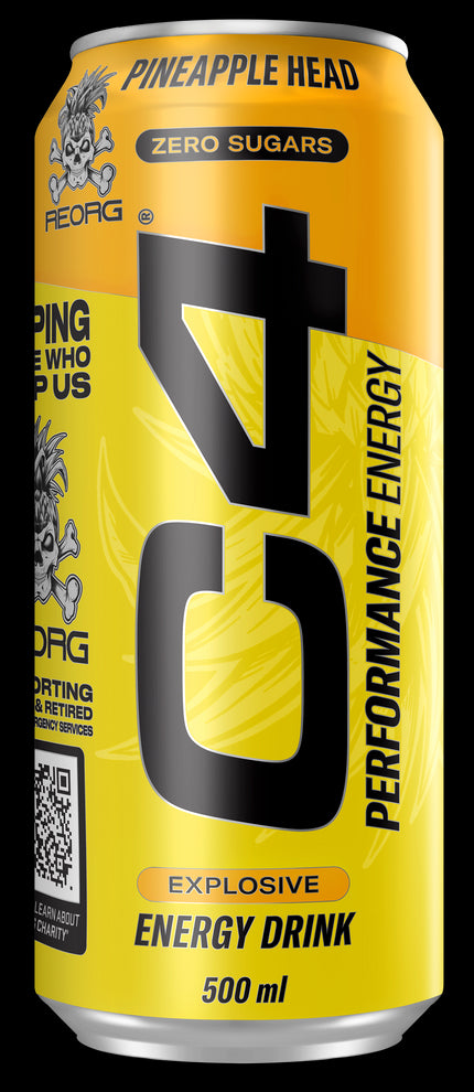 Nutrabolt UK - C4 Energy - 500ml - Pineapple Head (REORG) - 12x 500ml