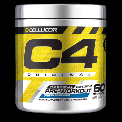 Nutrabolt UK - C4 Original Pre Workout 60sv - Frozen Bombsicle - 414g