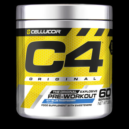 Nutrabolt UK - C4 Original Pre Workout 60sv - Icy Blue Razz - 396g